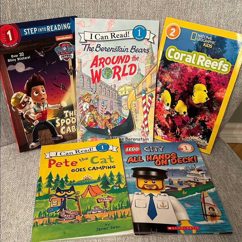 I Can Read Children's Book Set